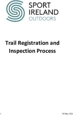 Trail Registration and Inspection Process - Sport Ireland