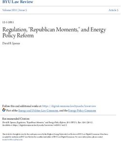 Regulation, "Republican Moments," and Energy Policy Reform