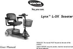LynxL-3X Scooter User Manual