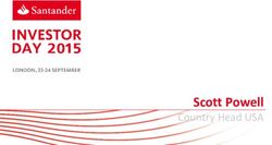 Scott Powell Country Head USA - Santander Holdings