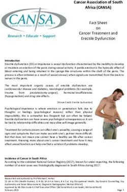 Cancer Association of South Africa (CANSA) - The ...