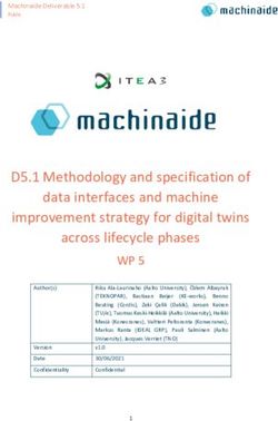 D5.1 Methodology and specification of data interfaces and machine improvement strategy for digital twins across lifecycle phases - ITEA 3