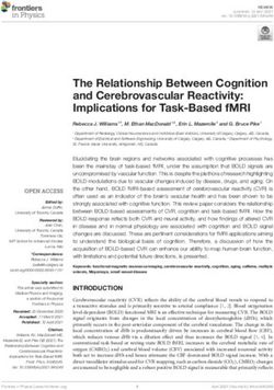 The Relationship Between Cognition and Cerebrovascular Reactivity: Implications for Task-Based fMRI - Frontiers