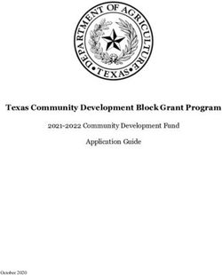 Texas Community Development Block Grant Program - 2021-2022 Community Development Fund Application Guide - Texas Department of ...