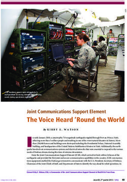 The Voice Heard 'Round the World - Joint Communications Support Element