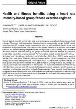 Health and fitness benefits using a heart rate intensity-based group fitness exercise regimen