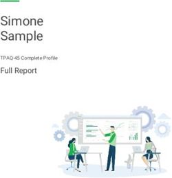 Simone Sample Full Report - TPAQ-45 Complete Profile - Test Partnership