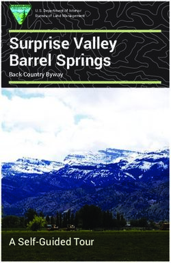 Surprise Valley Barrel Springs - A Self-Guided Tour - Back Country Byway - Bureau of Land ...
