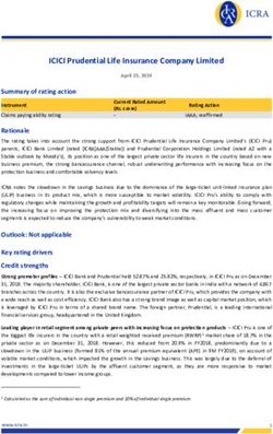 ICICI Prudential Life Insurance Company Limited - ICRA