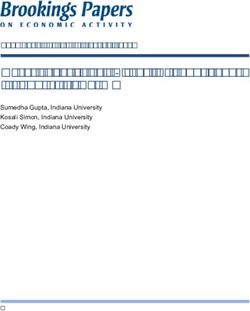 Mandated and voluntary social distancing during the COVID-19 epidemic - Sumedha Gupta, Indiana University Kosali Simon, Indiana University Coady ...