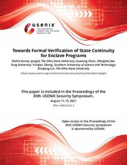 Towards Formal Verification of State Continuity for Enclave Programs