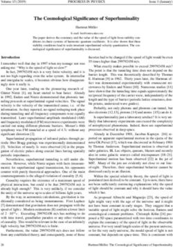 The Cosmological Significance of Superluminality - Progress in Physics