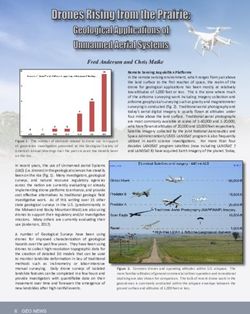 Drones Rising from the Prairie: Geological Applications of Unmanned Aerial Systems - North Dakota Industrial ...