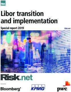 Libor transition and implementation - Special report 2019 Risk.net - Refine Innovation Lab