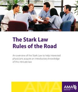 The Stark Law Rules of the Road - An overview of the Stark Law to help interested physicians acquire an introductory knowledge of this intricate law