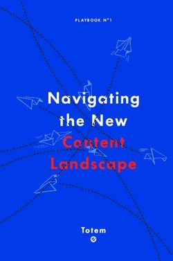 Navigating the New Content Landscape - No Media Company