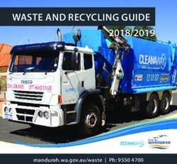 WASTE AND RECYCLING GUIDE 2018/2019 - City of Mandurah