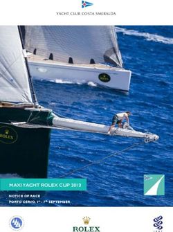 MAXI YACHT ROLEX CUP 2013 - NOTICE OF RACE PORTO CERVO, 1st - 7th SEPTEMBER
