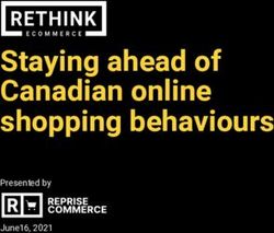 Staying ahead of Canadian online shopping behaviours - Presented by June16, 2021