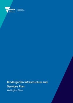 Kindergarten Infrastructure and Services Plan - Wellington Shire