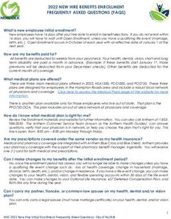 2022 NEW HIRE BENEFITS ENROLLMENT FREQUENTLY ASKED QUESTIONS (FAQS)