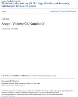 Scope - Volume 02, Number 21 - TheScholarsRepository@LLU: Digital Archive of Research, Scholarship & Creative Works - Loma Linda University