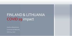 FINLAND & LITHUANIA COVID 19 impact - Audrius Masiulionis Commercial Attaché, June 04, 2020