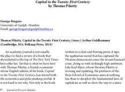 Capital in the Twenty-First Century - by Thomas Piketty