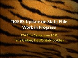 TIGERS Update on State Efile Work in Progress - FTA Efile Symposium 2012 Terry Garber, TIGERS State Co Chair