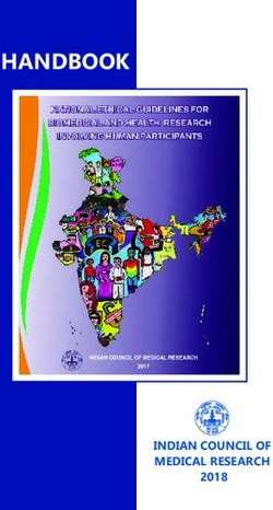 HANDBOOK - INDIAN COUNCIL OF MEDICAL RESEARCH - National Centre for ...