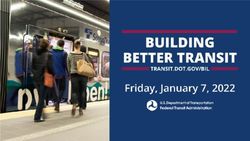 FEDERAL TRANSIT ADMINISTRATION