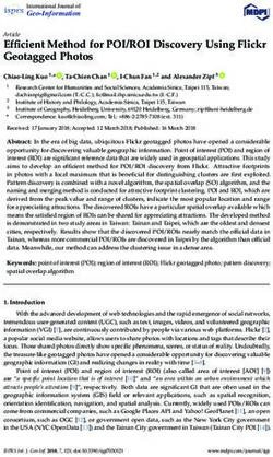 Efficient Method for POI/ROI Discovery Using Flickr Geotagged Photos - MDPI