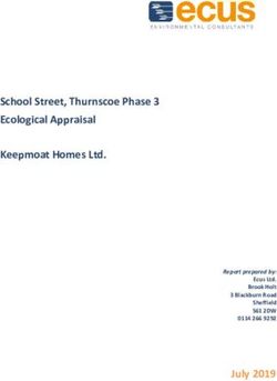 School Street, Thurnscoe Phase 3 Ecological Appraisal Keepmoat Homes Ltd - July 2019