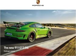 The new 911 GT3 RS 2018 - Challengers wanted