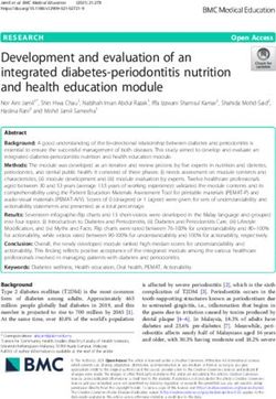 Development and evaluation of an integrated diabetes-periodontitis nutrition and health education module - BMC Medical Education