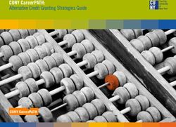 CUNY CAREERPATH: ALTERNATIVE CREDIT GRANTING STRATEGIES GUIDE - CUNY CAREERPATH
