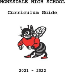 HONESDALE HIGH SCHOOL - Curriculum Guide 2021 2022
