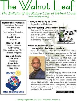 The Bulletin of the Rotary Club of Walnut Creek - DACdb