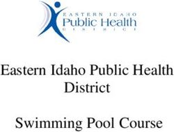 Eastern Idaho Public Health District Swimming Pool Course
