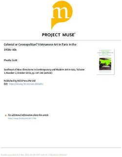 Colonial or Cosmopolitan? Vietnamese Art in Paris in the 1930s-40s - Project MUSE