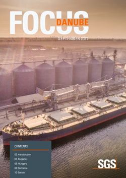 SEPTEMBER 2021 - CONTENTS - SGS