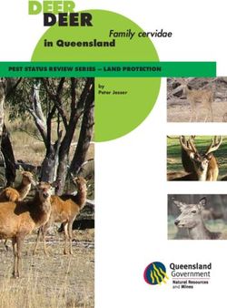 DEER DEER in Queensland - Queensland Department of Agriculture and Fisheries