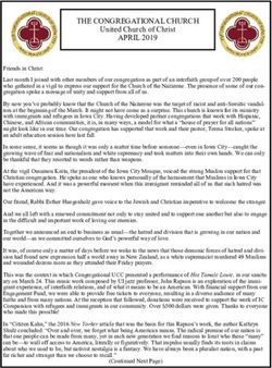 THE CONGREGATIONAL CHURCH