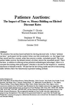 Patience Auctions: The Impact of Time vs. Money Bidding on Elicited Discount Rates