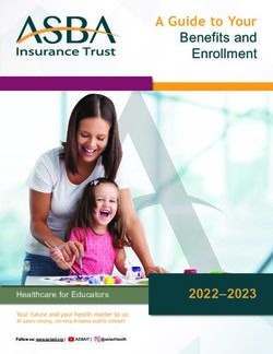 2022-2023 A Guide to Your Benefits and Enrollment