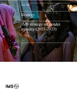 Strategy IMS strategy on gender equality (2021-2023) - June 2021