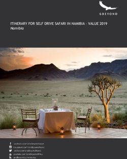 ITINERARY FOR SELF DRIVE SAFARI IN NAMIBIA - VALUE 2019 - Namibia - andBeyond