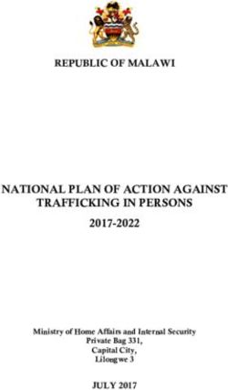 NATIONAL PLAN OF ACTION AGAINST TRAFFICKING IN PERSONS - REPUBLIC OF MALAWI 2017-2022