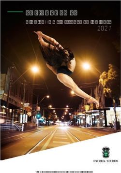 2021 THE ACADEMY HIGH SC HOOL OF PERFORMING ARTS - Patrick Studios Australia