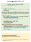 COVID-19 MANAGEMENT PLAN MARCH 2020